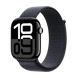 Watch Apple Watch Series 10 GPS + Cellular 46mm Jet Black Aluminium Case with Sport Loop - Black