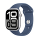 Watch Apple Watch Series 10 GPS 46mm Silver Aluminium Case with Sport Band M/L - Denim