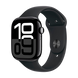 Watch Apple Watch Series 10 GPS 46mm Jet Black Aluminium Case with Black Sport Band S/M - Black