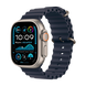 Watch Apple Watch Ultra 2 (2023) LTE 49mm Natural Titanium Case with Ocean Band - Navy