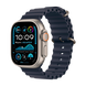 Watch Apple Watch Ultra 2 LTE (2024) 49mm Black Titanium Case with Trail Loop M/L - Navy