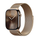 Watch Apple Watch Series 10 GPS + Cellular 46mm Titanium Gold Case with Sport Loop S/M - Gold Milanese