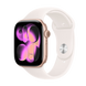 Watch Apple Watch Series 11 (2025) GPS 46mm Rose Gold Aluminium Case with Light Blush Sport Band M/L - Rose Gold