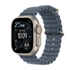 Watch Apple Watch Ultra 3 (2025) 5G 49mm Natural Titanium Case with Ocean Band - Anchor Blue