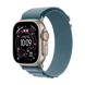 Watch Apple Watch Ultra 3 (2025) 5G 49mm Natural Titanium Case with Alpine Loop L - Light Blue