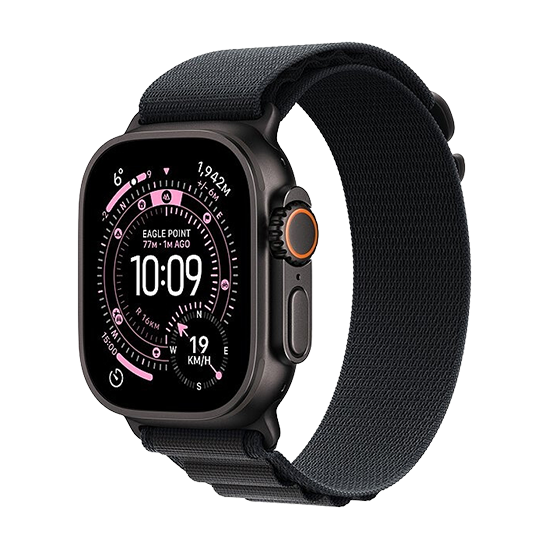 Watch Apple Watch Ultra 3 (2025) 5G 49mm Black Titanium Case with Alpine Loop L - Black