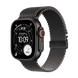 Watch Apple Watch Ultra 3 (2025) 5G 49mm Black Titanium Case with Black Titanium Milanese Loop M - Black