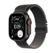 Watch Apple Watch Ultra 3 (2025) 5G 49mm Black Titanium Case with Black Titanium Milanese Loop M - Black