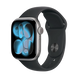 Watch Apple Watch Series 11 (2025) GPS 42mm Space Grey Aluminium Case with Black Sport Band S/M - Black