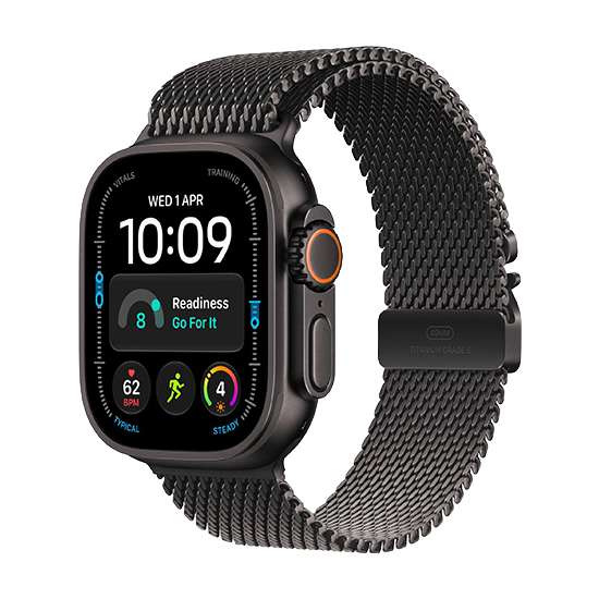Watch Apple Watch Ultra 4 (2026) 5G 49mm Natural Titanium Case with Natural Titanium Milanese Loop S - Natural