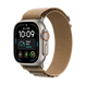 Watch Apple Watch Ultra 4 (2026) 5G 49mm Natural Titanium Case with Desert Alpine Loop S - Brown