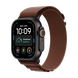 Watch Apple Watch Ultra 4 (2026) 5G 49mm Black Titanium Case with Burgundy Alpine Loop L - Burgundy