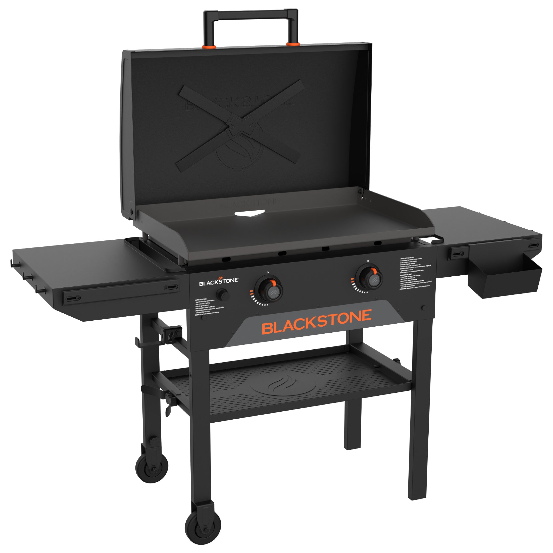 28inch Omnivore Blackout Griddle Cooking Station with Hood