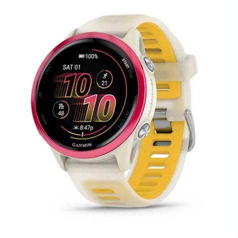 Garmin  Forerunner 570 - 42MM, Bone/Raspberry/Mango