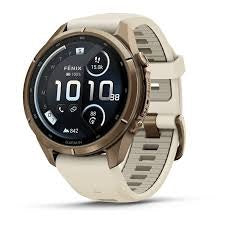 Fenix 9 Pro InReach 43mm Gold Cream/French