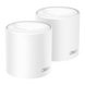 TP-Link Deco X50 WiFi 6 Mesh AX3000 2 Pack - White