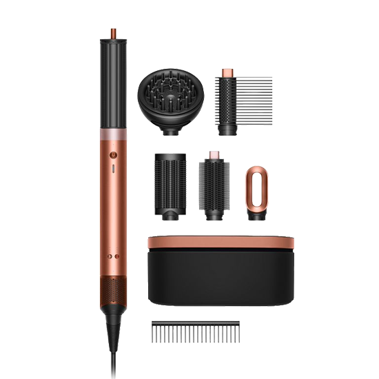 Dyson Airwrap Co-anda2x Multi-Styler and Dryer with Diffuser HS09 - Amber Silk (Gift Edition)
