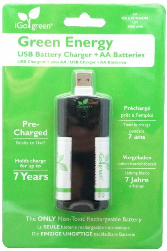 USB Duel Battery Charger