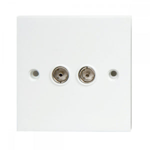 TV/FM OUTLET PLATE