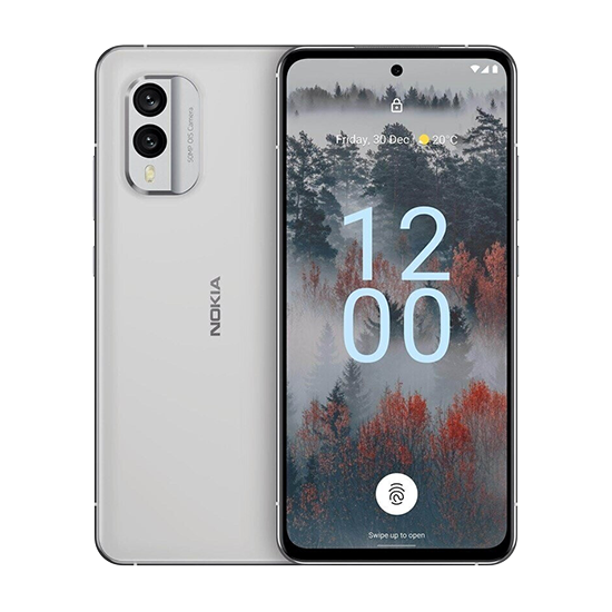 Nokia X30 Dual Sim 5G 6GB RAM 128GB - White