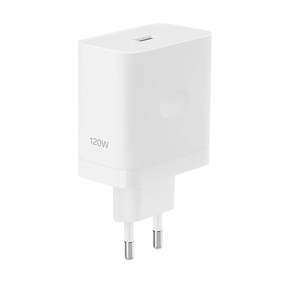 OnePlus 120W Singel Port SuperVooc Adapter Type-A - White