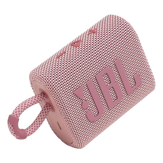 JBL Go 3 Bluetooth Speaker - Pink