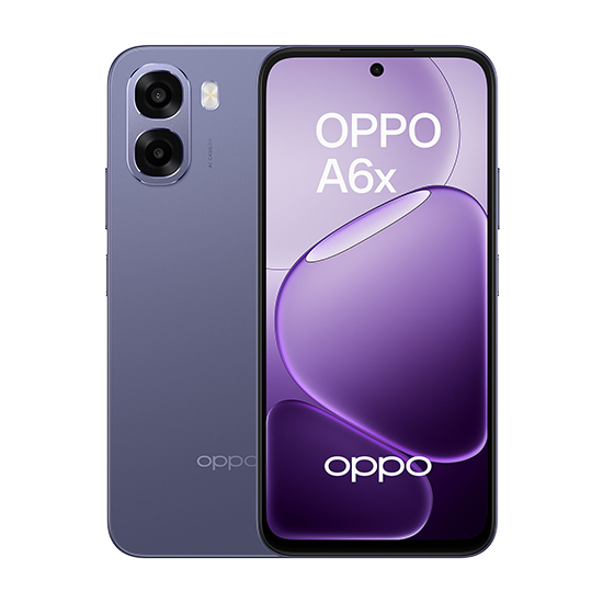 Oppo A6x 4G Dual Sim 4GB RAM 128GB - Black Purple
