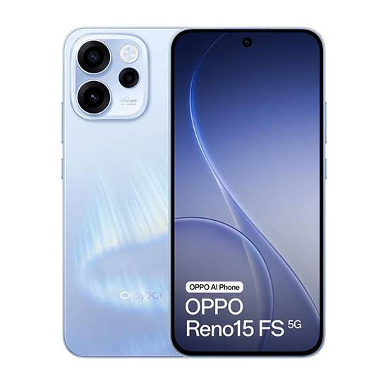 Oppo Reno15 FS 5G Dual Sim 8GB RAM 512GB - Aurora Blue