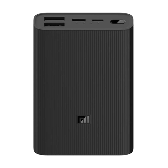 Xiaomi Mi Power Bank 3 Ultra Compact 10000mAh - Black