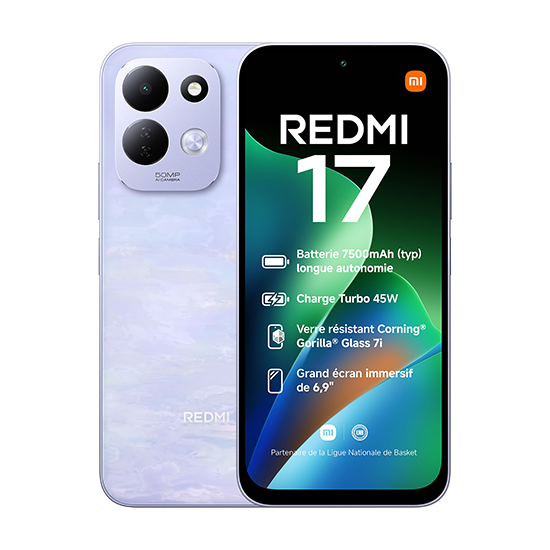 Xiaomi Redmi 17 4G Dual Sim 4GB RAM 256GB - Purple