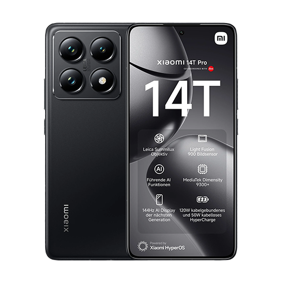 Xiaomi 14T Pro 12/512GB 5G black EU