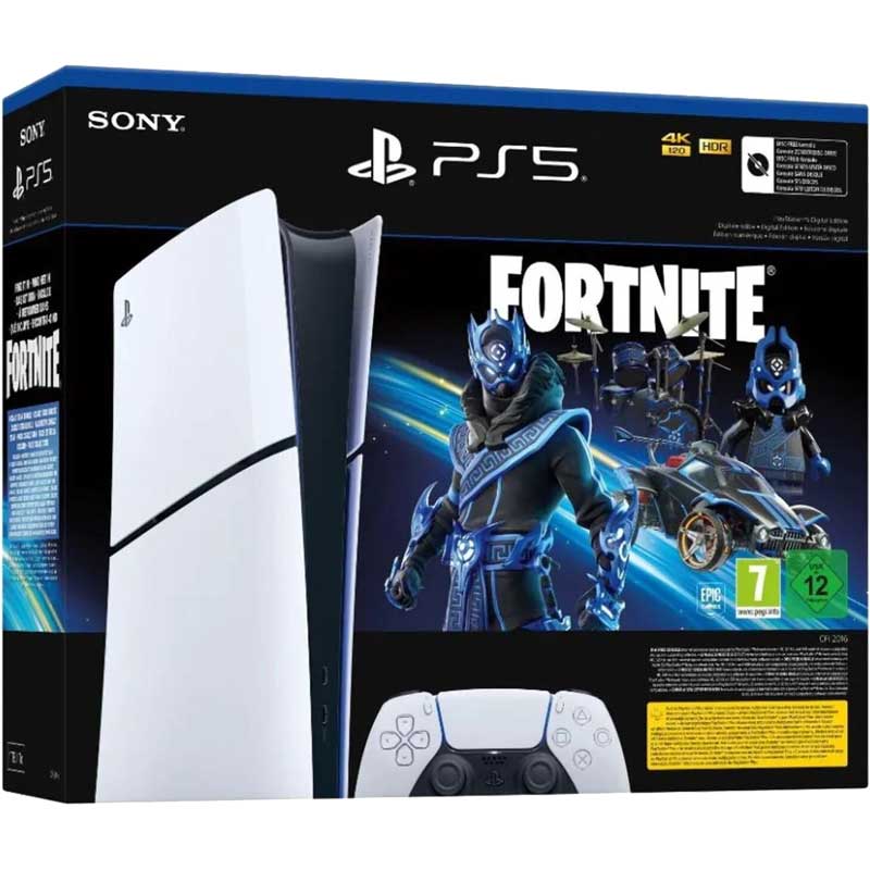 Console Sony Playstation 5 Slim Digital Version (Fortnite Bundle) EU