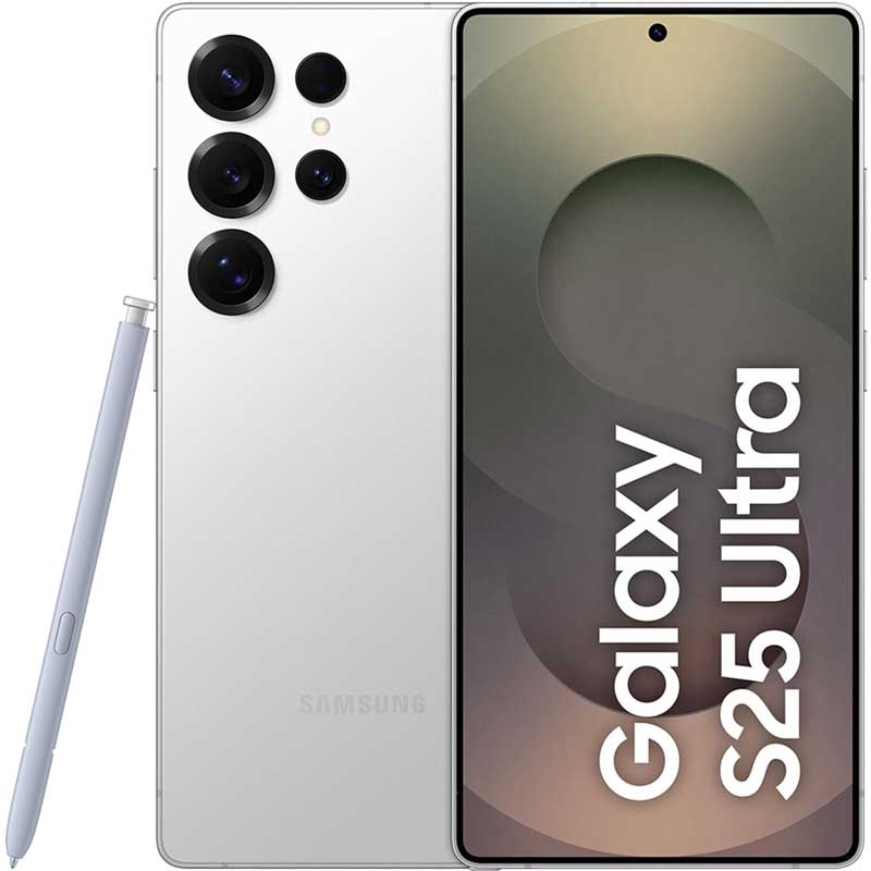 Samsung Galaxy S25 Ultra Dual Sim 12GB RAM 256GB Titanium White Silver EU
