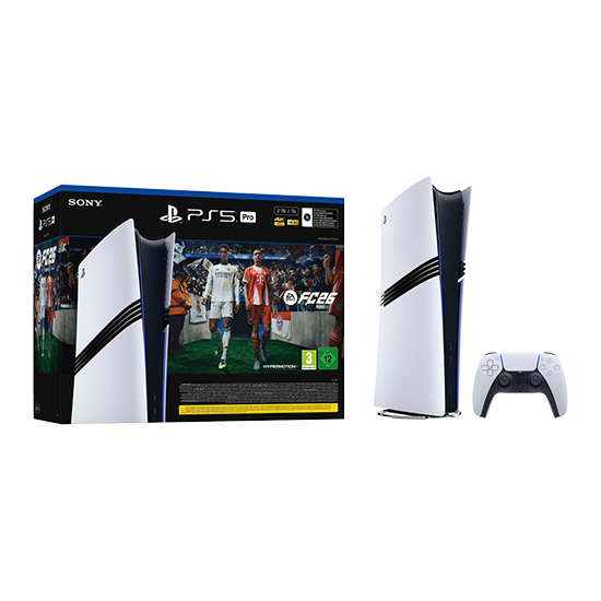 Sony PlayStation 5 Pro Digital Edition 2TB + EA Sports FC 26 - White