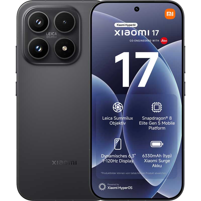 Xiaomi 17 Ultra 16/512GB 5G Black EU