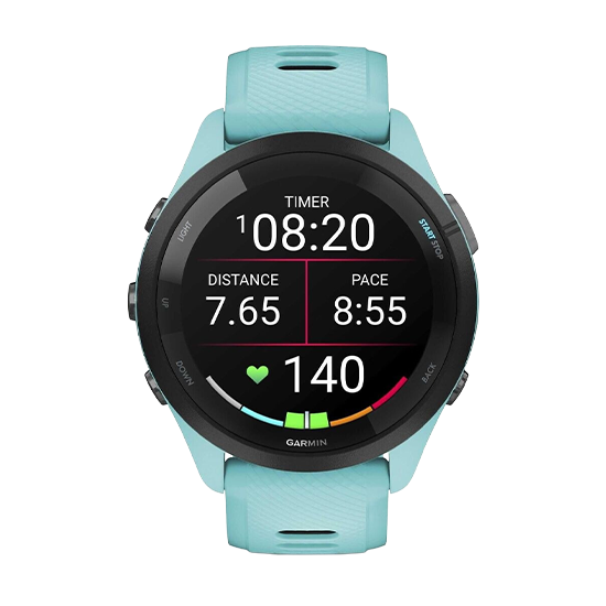 Watch Garmin Forerunner 265 GPS 46mm - Aqua/Black