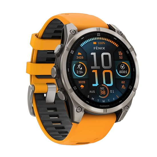 Watch Garmin Fenix 8 Amoled Sapphire GPS 47mm - Graphit/Titanium Titan