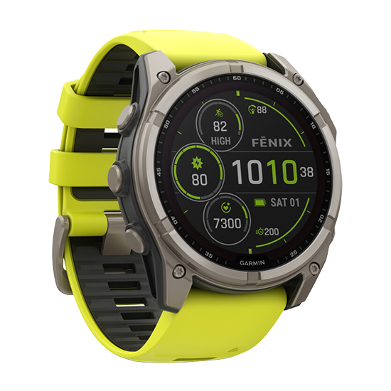 Watch Garmin Fenix 8 Solar Sapphire GPS 51mm - Yellow/Grey