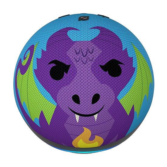 Amazon Echo Dot Kids (5. Gen.) Smart Speaker with Alexa - Dragon