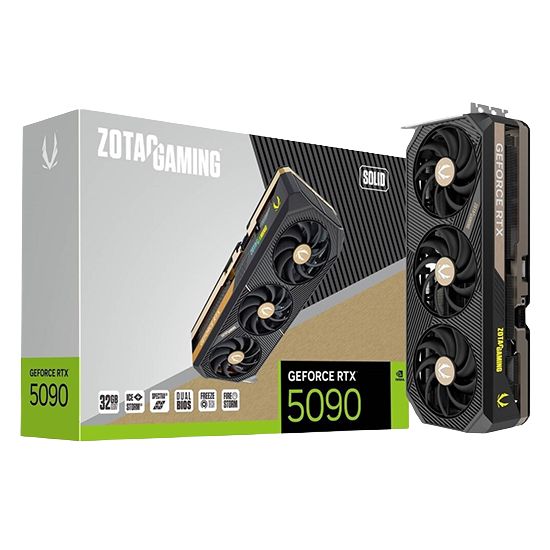 VGA ZOTAC GeForce RTX 5090 32GB Solid OC Gaming