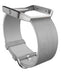 Fitbit BLAZE Accessory Band Leather Mist Grey Larg