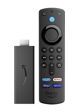 Amazon Fire TV Stick mit Alexa-Sprachfernbedienung 8 GB, Black, mit TV-Steuerungstasten