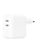 Apple 35W Dual USB-C Port Power Adapter White