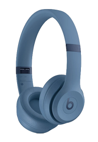 Apple Beats Solo 4 Wireless On-Ear Headphones Slate Blue, MUW43ZM/A, Bluetooth