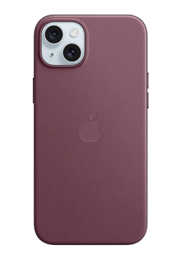 Apple FineWoven Case with MagSafe Mulberry, for iPhone 15 Plus, MT4A3ZM/A