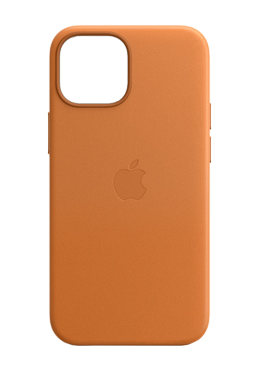Apple Leather Case with MagSafe Gold Brown, for iPhone 13 Pro Max, MM1L3ZM/A