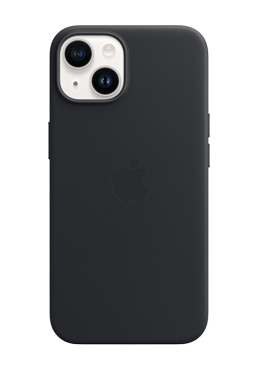 Apple Leather Case with Magsafe Midnight, fr iPhone 14, MPP43ZM/A