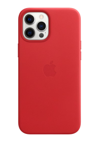 Apple Leather Case with MagSafe Red, for Apple iPhone 12 Pro Max, MHKJ3ZM/A