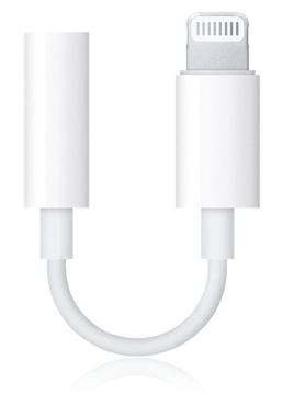 Apple Lightning auf 3,5mm Audio Adapter fr alle Lightning Gerte MMX62, White