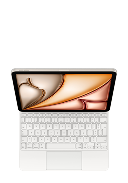 Apple Magic Keyboard fr das iPadAir 11 Zoll  (M4) Dutch, White, MDFV4N/A